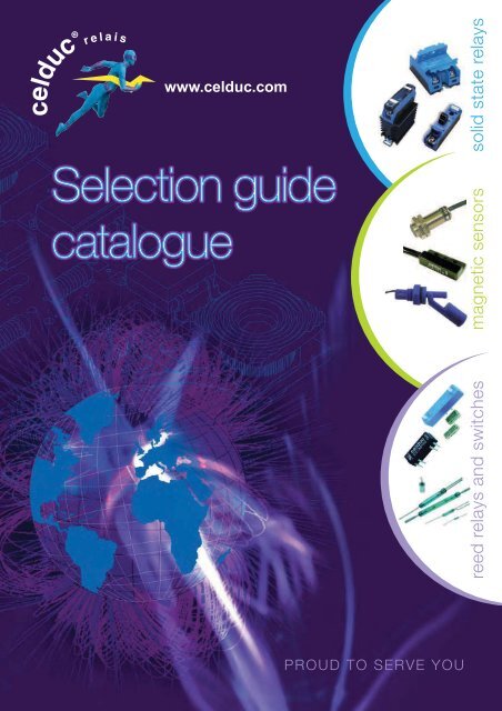 Selection guide catalogue Selection guide catalogue