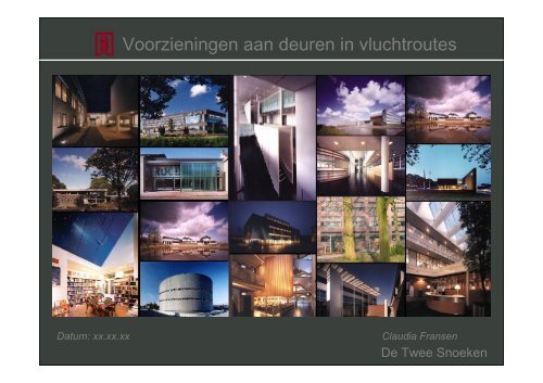 Voorzieningen aan deuren in vluchtroutes - Polvo BV