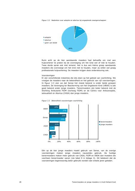 Rapport Tienermoeders en jonge moeders in Zuid-Holland-Zuid