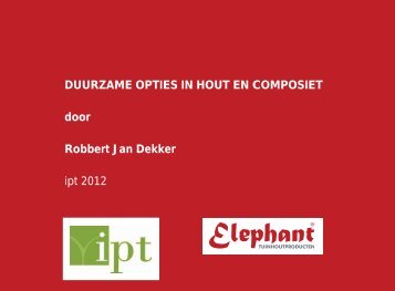 DUURZAME OPTIES IN HOUT EN COMPOSIET door Robbert Jan ...