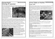 Nieuwsbrief extra editie (september 2007) - Natuur in Aartselaar