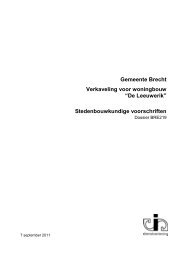 stedenbouwkundige voorschriften.pdf - Gemeente Brecht