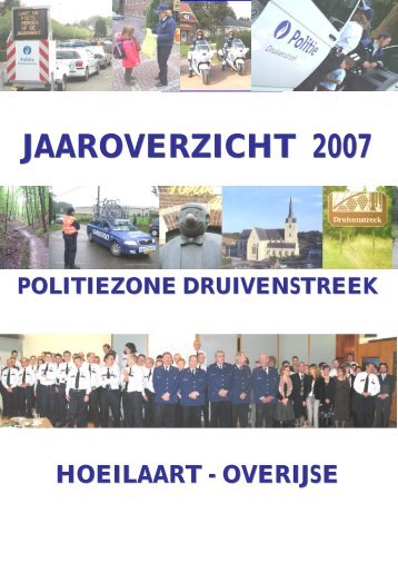 Jaarverslag 2007 - Politie