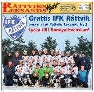 Grattis IFK Rättvik