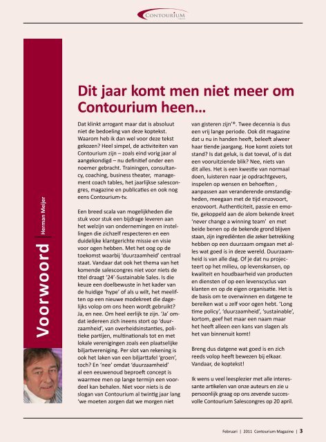 Contourium Magazine nr 1 2011