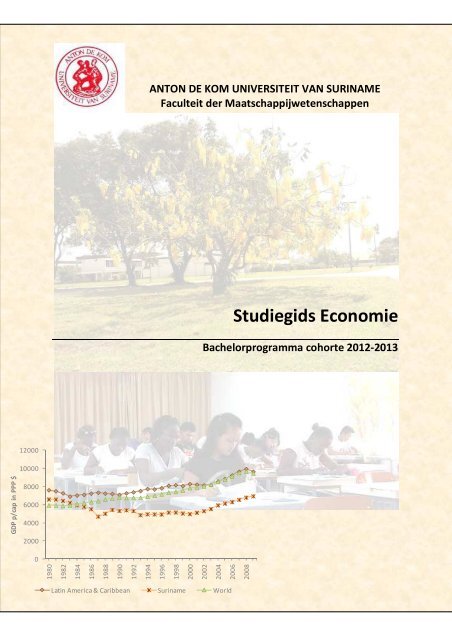 Studiegids Economie - Anton de Kom University of Suriname