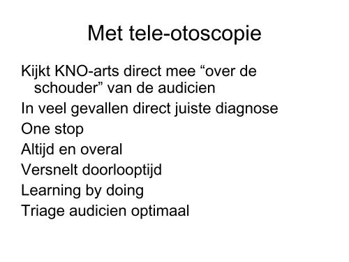 Tele-otoscopie, Dé oplossing om er bij te “horen” - optitrade