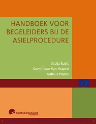 HANDBOEK VOOR BEGELEIDERS BIJ DE ASIELPROCEDURE