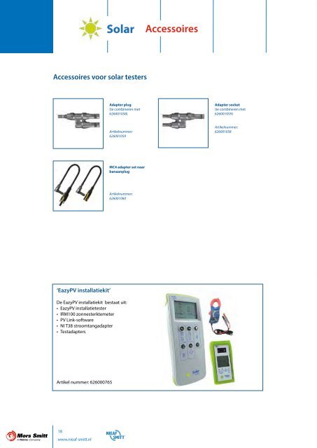 Brochure test- en meetapparatuur II(PDF : 5.63 MB) - Mors Smitt