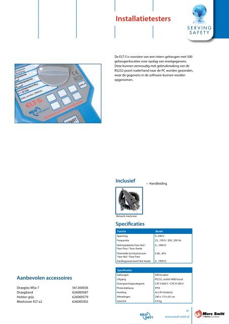 Brochure test- en meetapparatuur II(PDF : 5.63 MB) - Mors Smitt