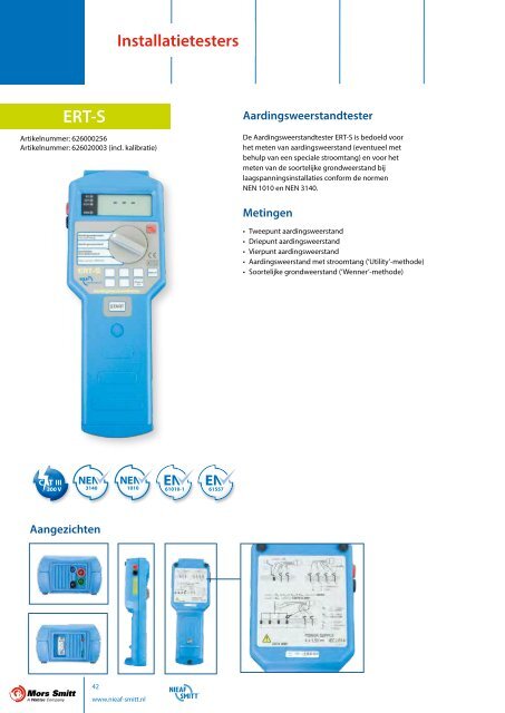 Brochure test- en meetapparatuur II(PDF : 5.63 MB) - Mors Smitt