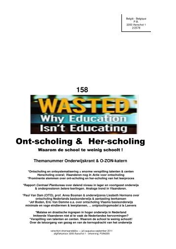Onderwijskrant 158 Ont(her) - Beter Onderwijs Nederland
