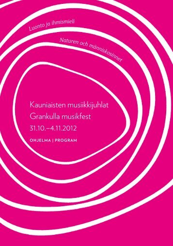 tästä - Kauniaisten musiikkijuhlat