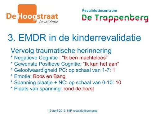 EMDR in de kinderrevalidatie, het werkt echt - NIP