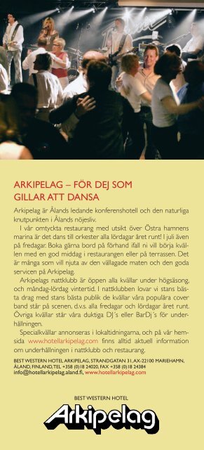 Musik på Åland 2004 - Kulturföreningen Katrina