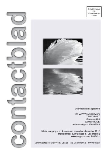 Contactblad Herfst 2012 - CAW Regio Brugge