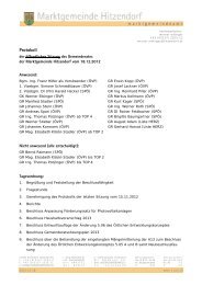 Protokoll vom 18.12.2012 - Hitzendorf