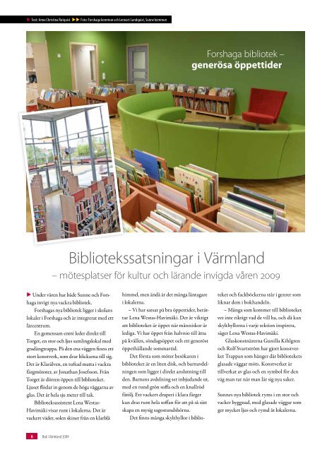 Bok i Värmland 2009 (pdf) - Region Värmland