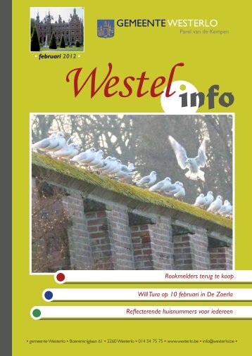 februari 2012 - Gemeente Westerlo