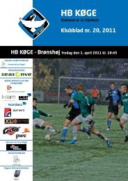 Download klubblad - HB Køge