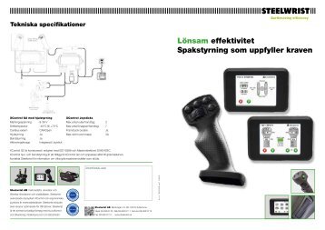 Lönsam effektivitet Spakstyrning som uppfyller kraven - Steelwrist