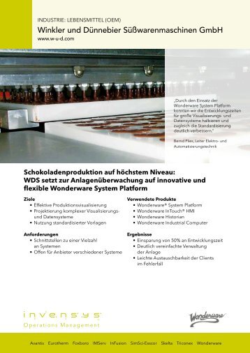 Anwenderbericht (pdf) - Invensys