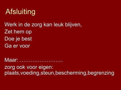 Workshop Eric van der Meijden - Vereniging voor Klinische ...