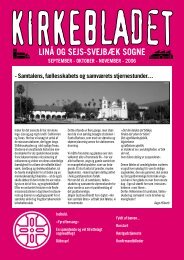 LINÅ OG SEJS-SVEJBÆK SOGNE - Linå kirke