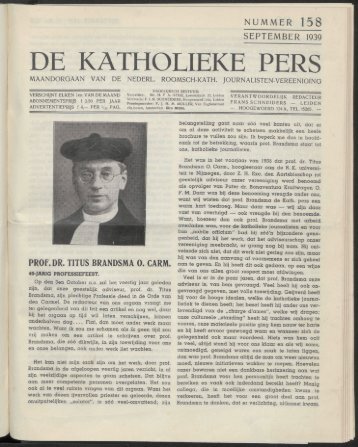 DE KATHOLIEKE PERS
