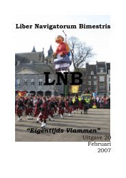 Liber Navigatorum Bimestris “Eigentijds Vlammen”