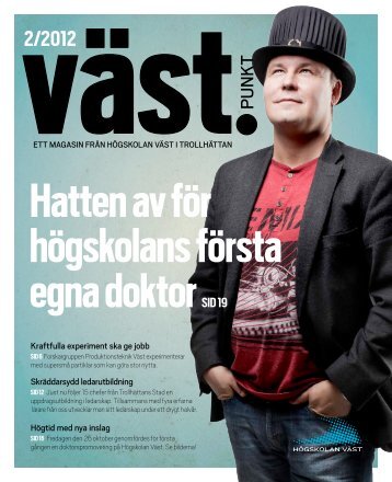 Västpunkt nr 2/2012 - Högskolan Väst