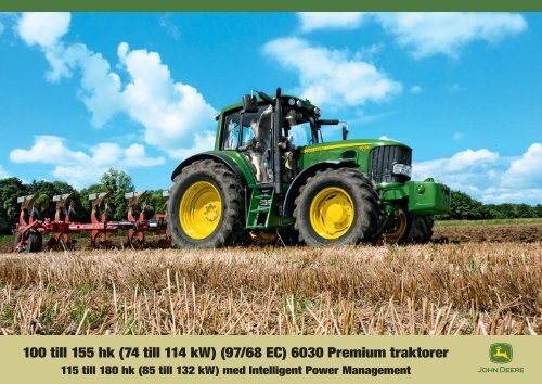 Broschyr för 6030-serien traktor - John Deere