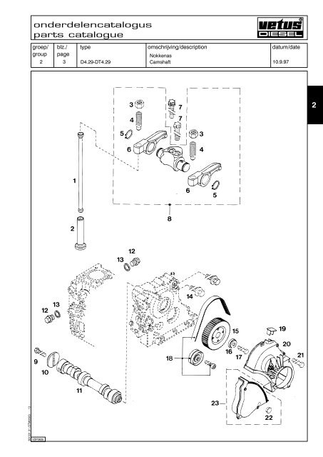 Parts catalogue Marine Diesel Engines - VETUS.com