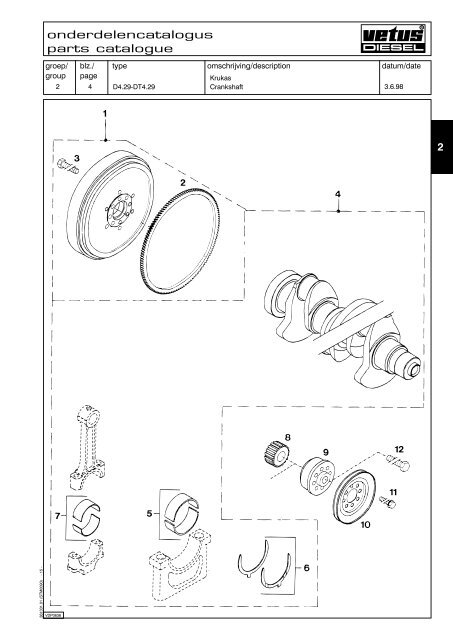 Parts catalogue Marine Diesel Engines - VETUS.com