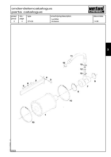 Parts catalogue Marine Diesel Engines - VETUS.com