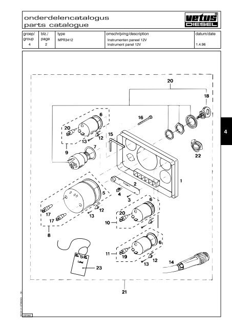 Parts catalogue Marine Diesel Engines - VETUS.com