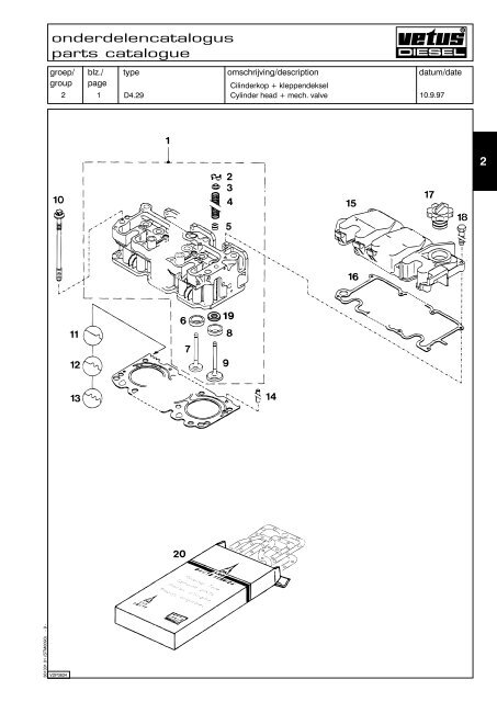 Parts catalogue Marine Diesel Engines - VETUS.com