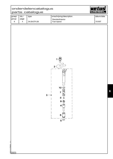 Parts catalogue Marine Diesel Engines - VETUS.com