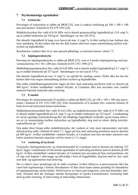 CEMSKUM - Alternativ isolering