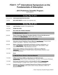 FOA11: 11 International Symposium on the Fundamentals of ...