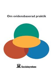 Broschyr om evidensbaserad praktik SOS