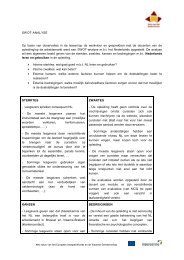 SWOT analyse.pdf - Klare taal rendeert