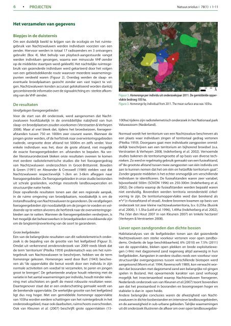 Radiotelemetrisch onderzoek in Bosland - Natuurpunt