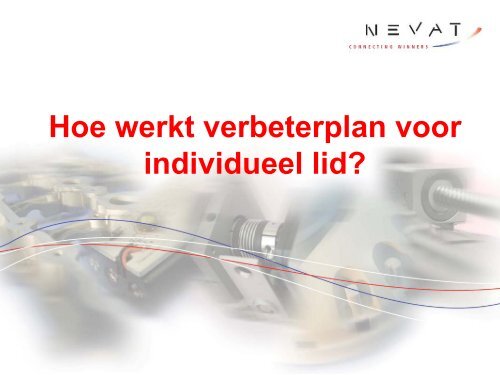 Professionalisering van de toeleverancier - Syntens