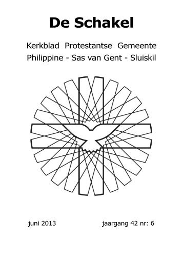 schakel_juni 2013 - Protestantse Gemeente | Philippine