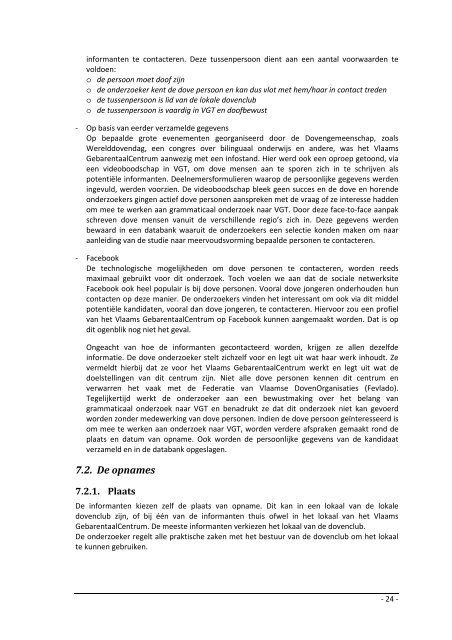 Plural formation in Flemish Sign Language - Methodology (in Dutch)