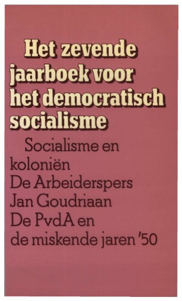 Download de pdf van het jaarboek. - Wiardi Beckman Stichting