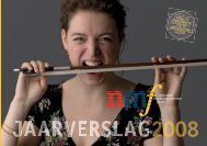 Jaarverslag 2008 - Nationaal Muziekinstrumenten Fonds