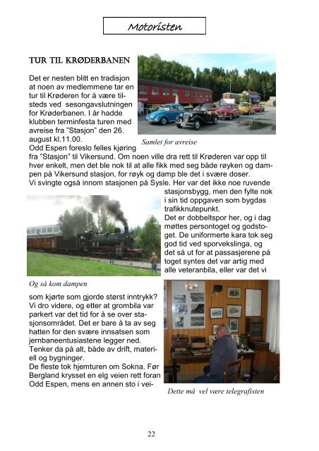 Nr 2 2012 - Motorhistorisk klubb Ringerike og Omegn - LMK