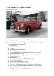 Volvo Amazon 1967 - Upplands Fordonshistoriker